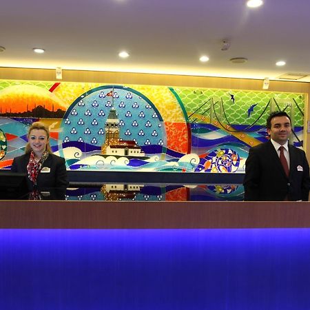 Guenes Hotel Merter Istanbul Restaurang bild